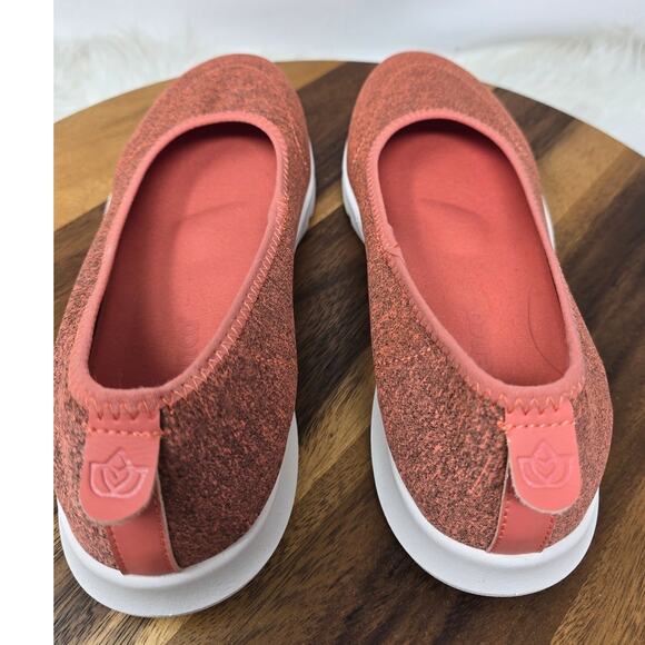Spenco Heathered Orange Daily Stretch Jersey Women's Slip On Shoes 9.5 - Picture 5 of 8